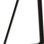 CASE BACKHOE RH REAR QTR WIND LAMI